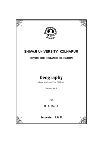 B. A. Part-I Geography Title english.pmd