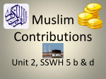 Muslim Contribution