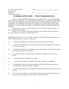 Final Examination Key