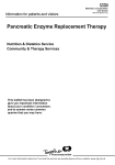 Pancreatic Enzyme Replacement Therapy