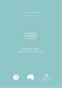 Climate change in Australia | Central Slopes cluster report