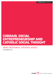 cordaid, social entrepreneurship and catholic social thought