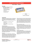 LCM-120 Line Conditioning Module