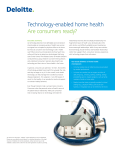 the report Technology-enabled home health