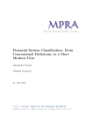 Financial System Classification