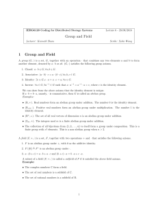 Group and Field 1 Group and Field