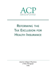 Reforming the Tax Exclusion for Health Insurance
