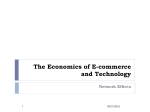 The Economics of E-commerce and Technology
