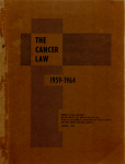 The Cancer Law: 1959-1964