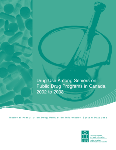 Drug Use Among Seniors on Public Drug Programs in Canada