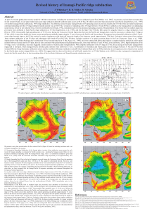 Revised history of Izanagi-Pacific ridge subduction