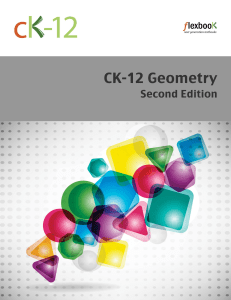 CK-12 Geometry, 2nd Edition