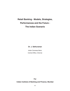 Retail Banking - Models, Strategies, Performances and the