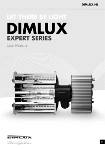 EN-Manual Dimlux Expert Series
