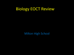Biology EOCT Review Notes
