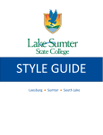 StyleGuide - Lake-Sumter State College