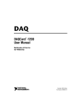 Archived: DAQCard-1200 User Manual