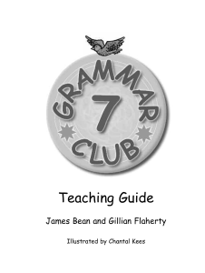 Teaching Guide 7