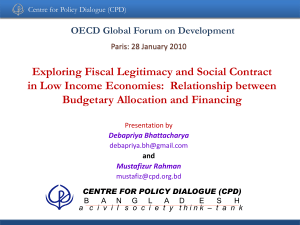 Fiscal Legitimacy and Social Contract