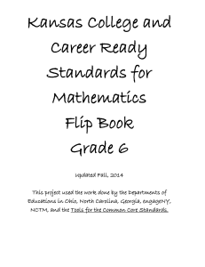 6th Grade - UPDATED 3-26-15