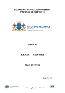 secondary school improvement programme (ssip) 2015 - Sci