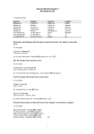 Español Mundial Chapter 5 REVISION NOTES