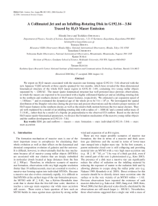 A Collimated Jet and an Infalling-Rotating Disk in G192.16−3.84