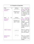 53: Properties of Operations What is Commutative Property​? What
