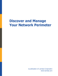 Discover and Manage Your Network Perimeter
