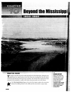 Beyond the Mississipp
