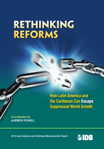 Rethinking Reforms -How Latin America and the Caribbean Can
