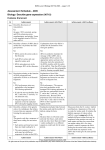 Assessment Schedule – 2005 Biology: Describe gene expression