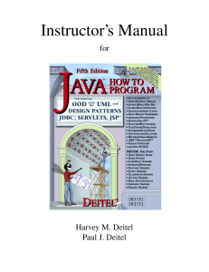 Instructor`s Manual