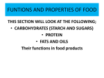 e. functions of food