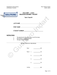 Test 1 - Department of Economics