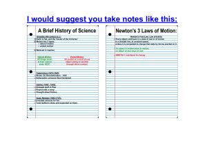 History Introduction