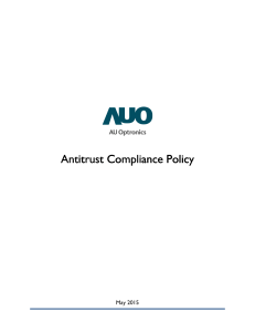Antitrust Compliance Policy