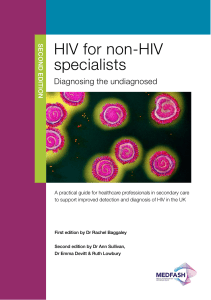 HIV for non-HIV specialists