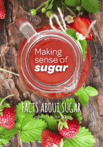 facts about sugar - Making Sense of Sugar