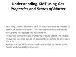 Understanding KMT using Gas Properties and States of Matter
