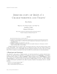 Derived copy of Bis2A 17.1 Characteristics and Traits