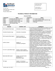 Anaerobic Media - Northeast Laboratory Services