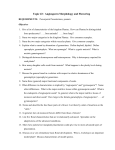 topic #3: angiosperm morphology and flowering