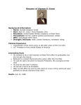 Resume of Ulysses S. Grant
