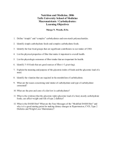 Nutrition and Medicine, 2006 Tufts University School of Medicine