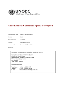 United Nations Convention against Corruption