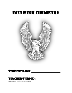 East Meck Chemistry