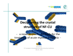 Deciphering the crystal structure of NF-CU