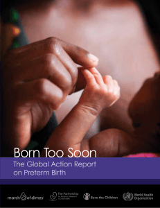 Born Too Soon - World Health Organization