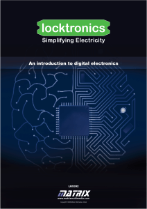 An introduction to digital electronics